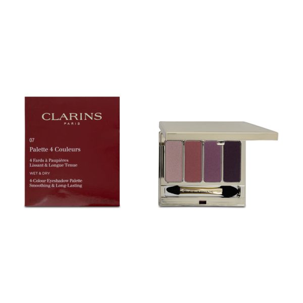 Clarins Palette 4 Couleurs 07 Wet & Dry Lovely Rose Cheap