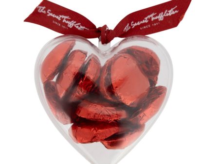 Luxury Belgium Solid Milk Chocolate Red Hearts 65g Supply