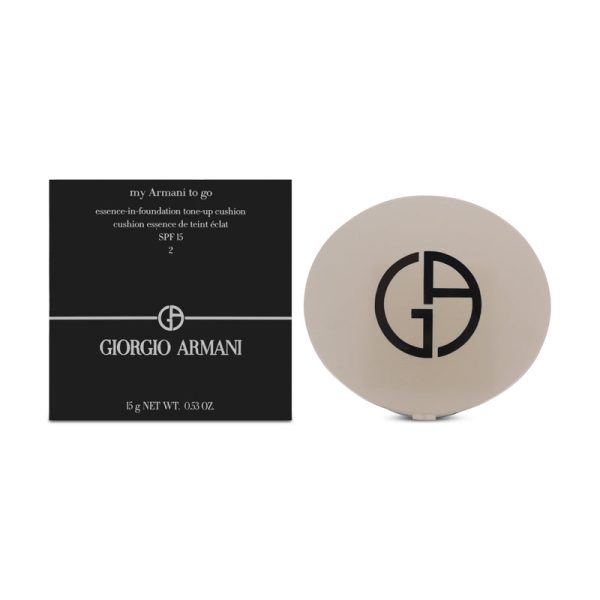 Giorgio Armani My Armani To Go Cushion Foundation 2 Light For Sale