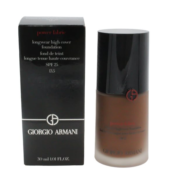 Giorgio Armani Power Fabric Longwear High Cover Foundation 13.5 (Blemished Box) Sale