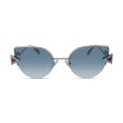 Fendi Cat Eye Silver Blue Gradient Sunglasses FF0242 (Ex Display) Cheap