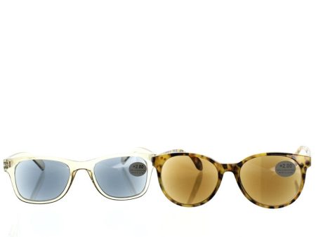 City Horn Sunglasses +2.00 Have A Look Type B Olive Sale