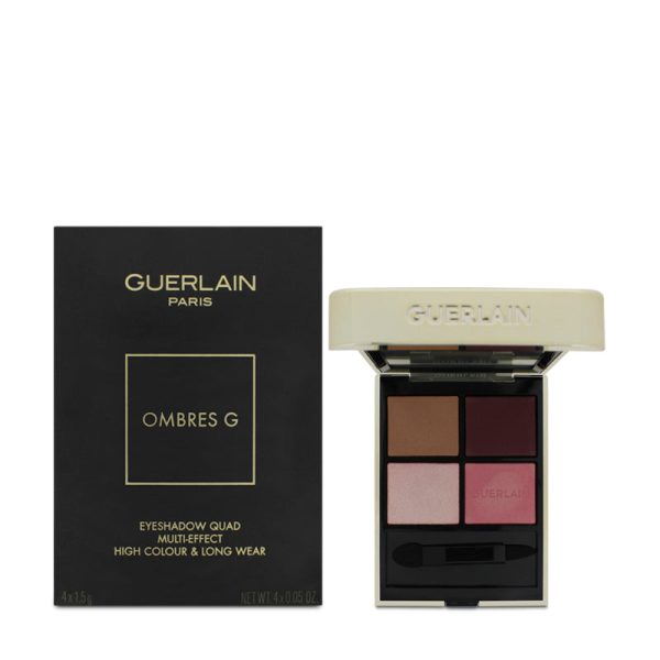 Guerlain Ombres G Eyeshadow Quad Palette 530 Majestic Rose (Blemished Box) Sale