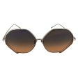 Linda Farrow Fawcet Hexagon Women s Sunglasses 6275 Fawcet Online now