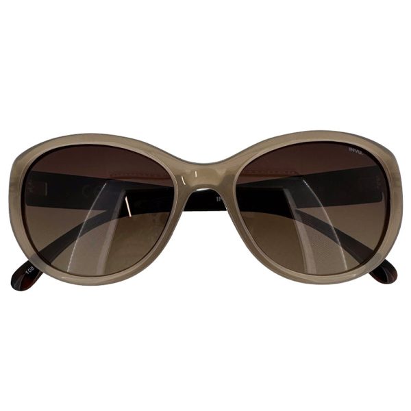 Invu Unisex Sunglasses Beige Demi Gradient Brown B2509C Ladies Sunglasses Sale