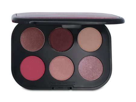 MAC Connect In Colour Eyeshadow Palette Rose 6 Shadows (Blemished Box) Fashion