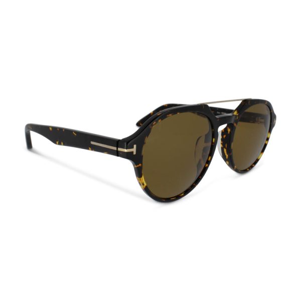 Tom Ford Havana Men s Polarised Sunglasses FT0696 (Ex Display) Discount