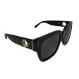 Linda Farrow Amber D-Frame Black Women s Sunglasses 6225 LFL1001C1SUN on Sale