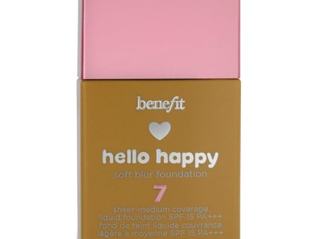 Benefit Hello Happy Soft Blur Liquid Foundation SPF15 7 30ml (Blemished Box) For Discount