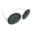 Linda Farrow Oversized Black Women s Sunglasses 6138LFL457 For Cheap