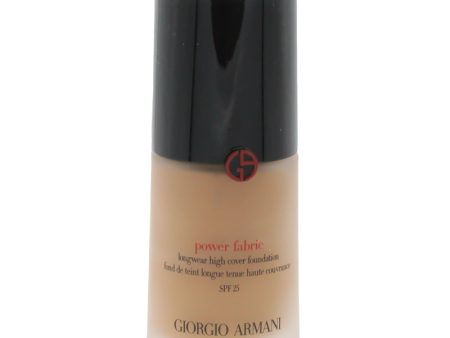 Giorgio Armani Power Fabric Longwear High Cover Foundation SPF25 7.5 30ml (Blemished Box) Sale