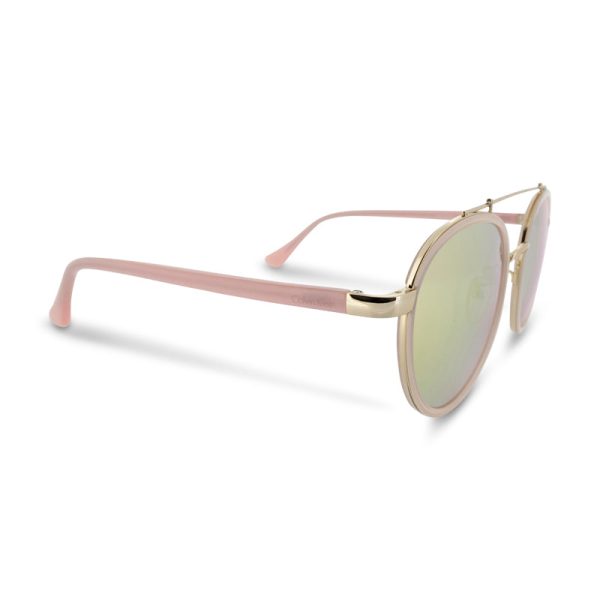 Calvin Klein Rose Pink Mirror Sunglasses CK1225SK (Ex Display) Supply