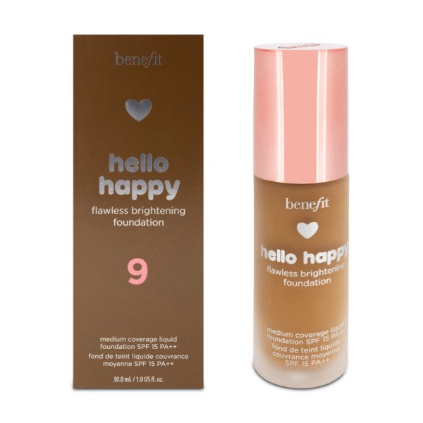 Benefit Hello Happy 9 Foundation 30ml Flawless Brightening Discount