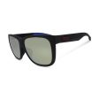 Hugo Boss Matte Black Blue Sunglasses 1453 0VK (Ex Display) Discount