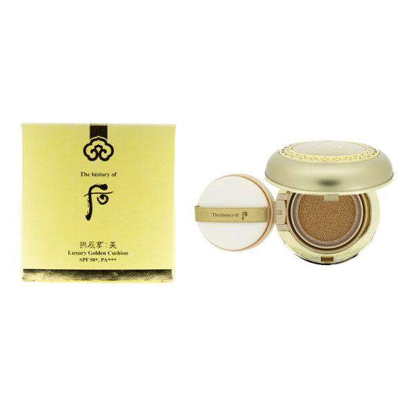 The History Of Whoo Gongjinhyang: Mi Luxury Golden Cushion No.23 SPF 50+ PA+++ Online Sale