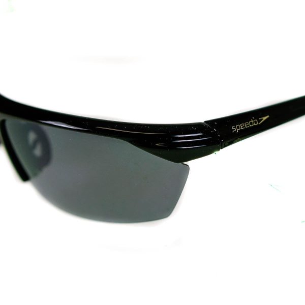 Speedo Black Sunglasses Polarised Evolve Sport 104P (Blemished Box) Cheap