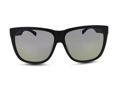 Hugo Boss Matte Black Blue Sunglasses 1453 0VK (Ex Display) Discount