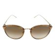 Linda Farrow Round Brown Women s Sunglasses 6138 LFLC747C20SUN Sale