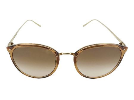 Linda Farrow Round Brown Women s Sunglasses 6138 LFLC747C20SUN Sale