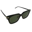 Linda Farrow Empire D-Frame Black Unisex Sunglasses 6235 LF28C5SUN Online now