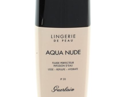 Guerlain Lingerie De Peau Aqua Foundation 05W Deep Warm Online Sale