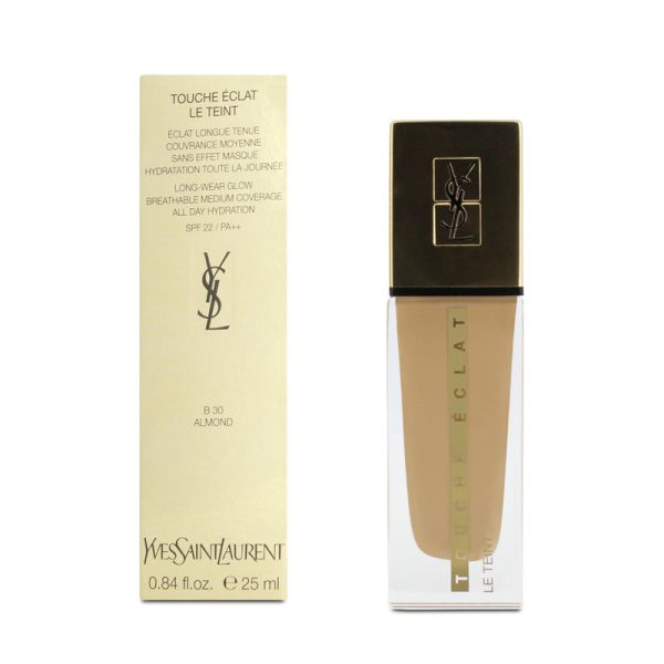 Yves Saint Laurent Touche Eclat Le Teint Foundation B30 Almond 25ml Online Sale