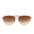 Linda Farrow Carter Aviator Unisex Brown Sunglasses 6269 For Cheap