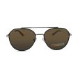 Polaroid Black Aviator Sunglasses PLD 4119 S X 85K SP 56 (Ex Display) on Sale