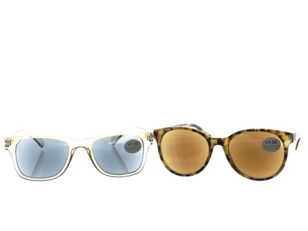 Have A Look Type B Olive and City Horn Sunglasses +1.50 For Discount