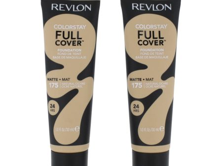 Revlon Colorstay Full Cover Foundation Matte 175 24Hrs Full Coverage 2 x 30ml on Sale