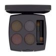 Chanel Les 4 Ombres Eyeshadow Palette 332 Noir Supreme Discount