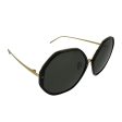 Linda Farrow Alona Women s Hexagon Sunglasses 6140 LFL901SUN Online Hot Sale