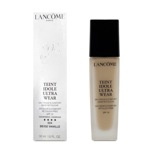 Lancome Teint Idole Ultra Wear Foundation 024 Beige Vanille SPF15 30ml Fashion