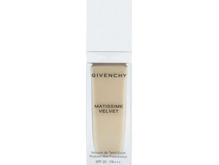 Givenchy Matissime Velvet Radiant Mat Fluid Foundation 00 Mat Ivory (Blemished Box) For Discount