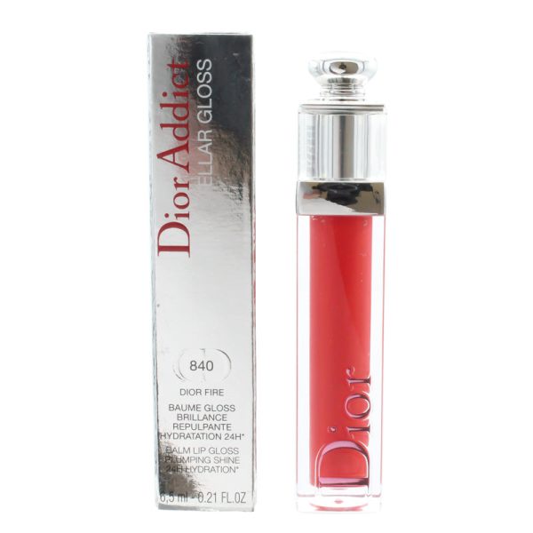 Dior Addict Stellar Gloss Plumping Lip Gloss 840 Dior Fire Hot on Sale