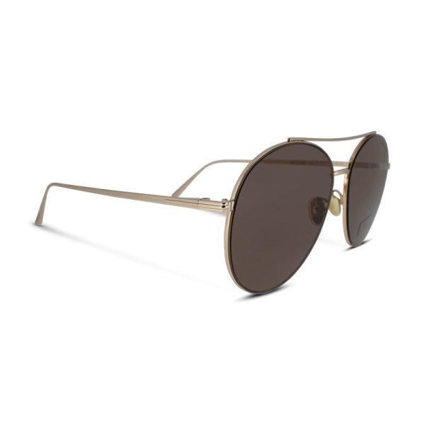 Tom Ford Cleo FT0757-D 28Y Rose Gold Sunglasses (Ex Display) on Sale