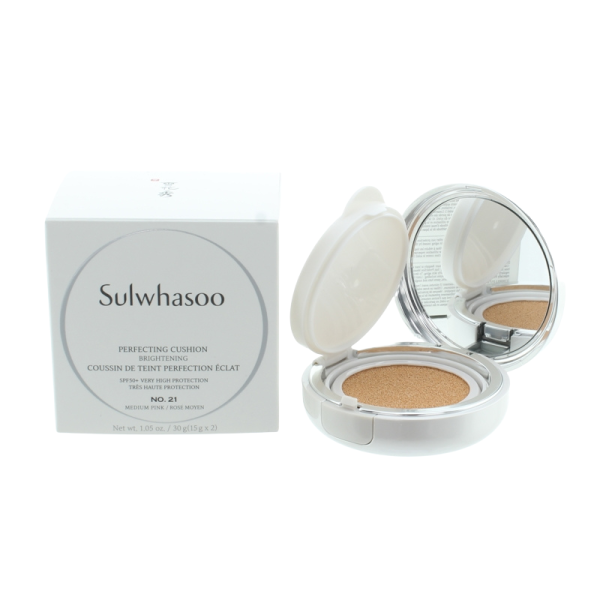 Sulwhasoo Perfecting Cushion Brightening No.21 Medium Pink 2 x 15g (Clearance) Supply