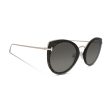 Tom Ford Cat Eye Havana Sunglasses TF683 52K (Ex Display) Hot on Sale