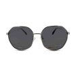 Polaroid Grey Geometric Sunglasses PLD 4140 KB7M9 (Ex Display) Cheap