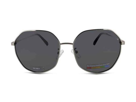 Polaroid Grey Geometric Sunglasses PLD 4140 KB7M9 (Ex Display) Cheap