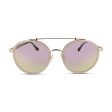 Calvin Klein Rose Pink Mirror Sunglasses CK1225SK (Ex Display) Supply