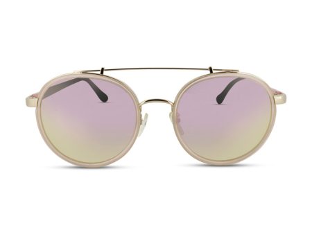 Calvin Klein Rose Pink Mirror Sunglasses CK1225SK (Ex Display) Supply