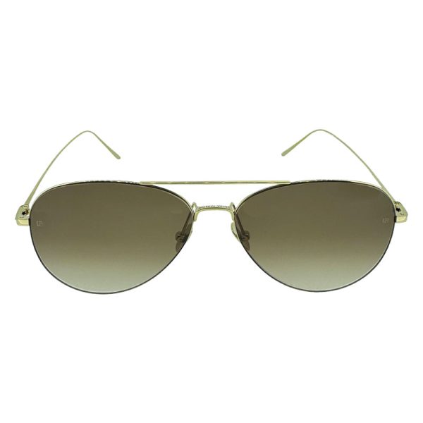 Linda Farrow Lloyds Aviator Unisex Sunglasses 6233 on Sale