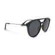 Police Black Havana Round Men s Sunglasses Clint 1 SPL722 (Ex Display) on Sale