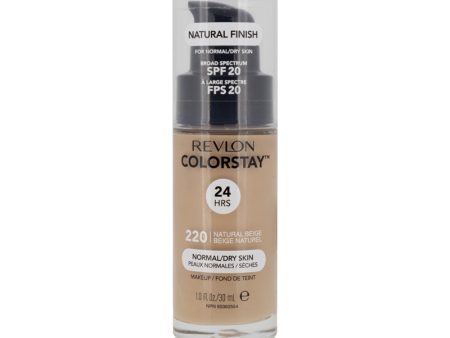 Revlon ColourStay 24 Hrs 220 Natural Beige Normal Dry Skin SPF 20 Sale