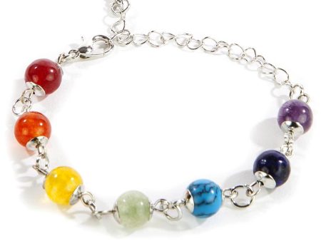 7 Chakra Gemstone Bracelet By The Gemseller Online