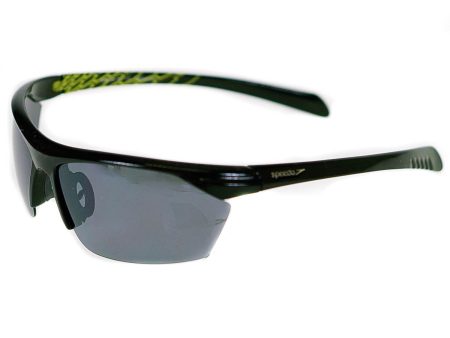 Speedo Black Sunglasses Polarised Evolve Sport 104P (Blemished Box) Cheap