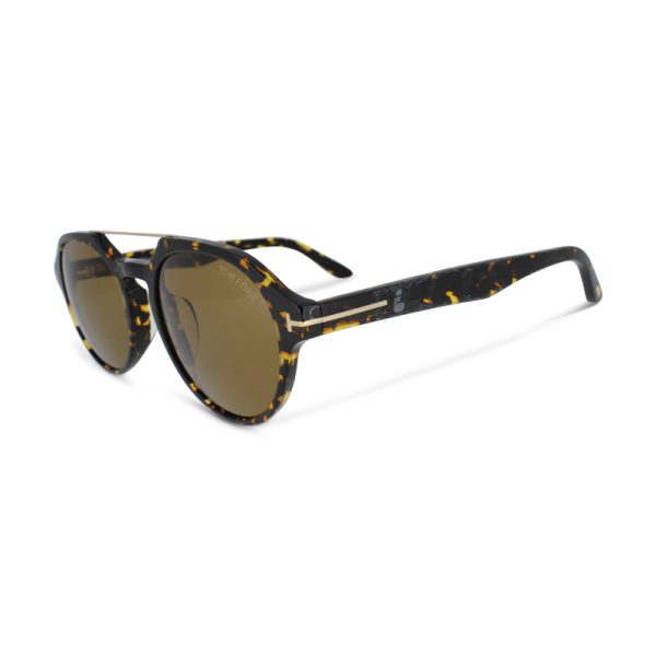 Tom Ford Havana Men s Polarised Sunglasses FT0696 (Ex Display) Discount