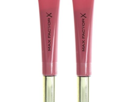 Max Factor Lip Gloss Cushion 010 Starlight Coral 2 x 9ml For Discount