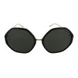 Linda Farrow Alona Women s Hexagon Sunglasses 6140 LFL901SUN Online Hot Sale